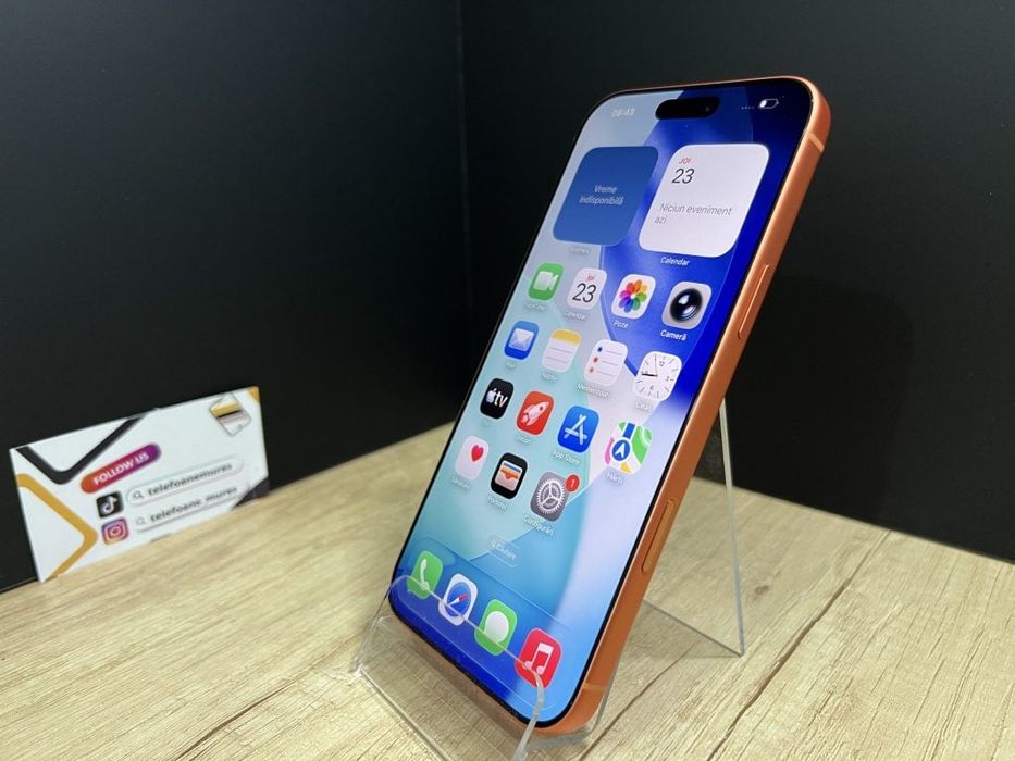 Iphone 17 Pro Max 256Gb Cosmic Orange Second-Hand 3 ani garanție, Tele
