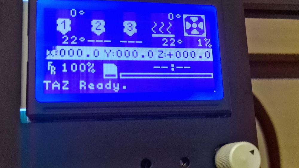 Lulzbot Taz 5 с проблем 3д принтер
