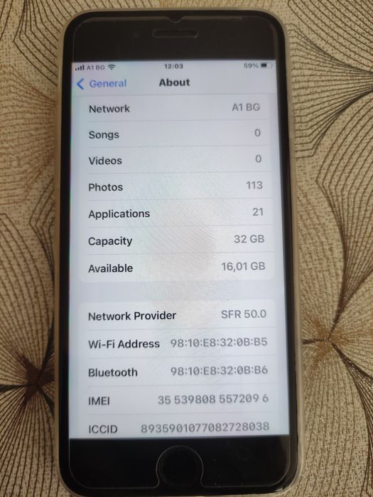 Продавам iphone 6s 32GB