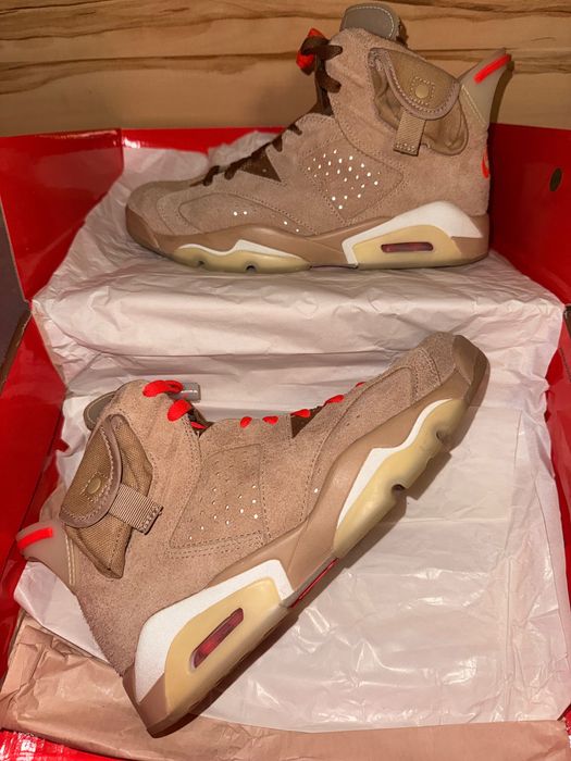 Nike Air Jordan 6 Retro Travis Scott British Khaki