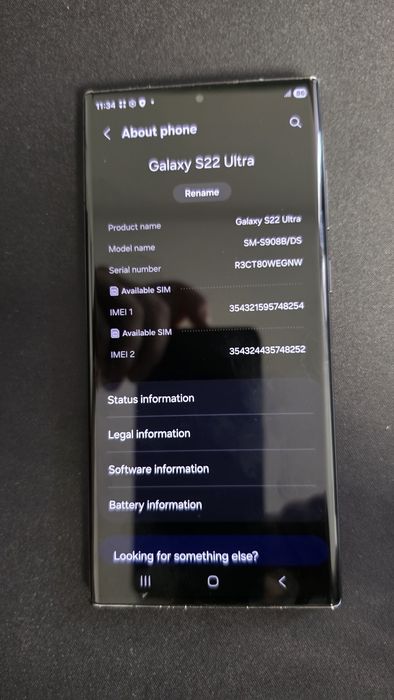 Продавам Samsung S22 Ultra 256