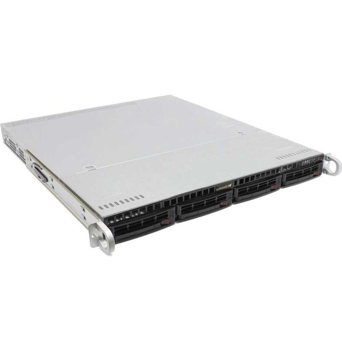 Сервер Supermicro 1U, Xeon Bronze 3104, 1700 МГц