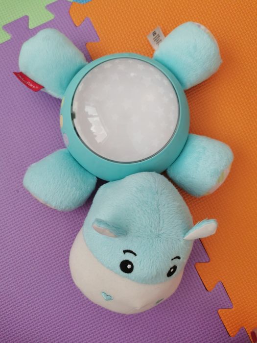 Jucarie interactiva cu proiector si muzica Fisher Price - Hipopotam