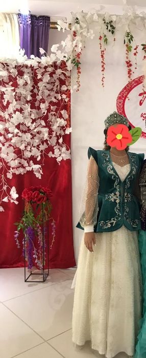 Платье с кажекей на кыз узату