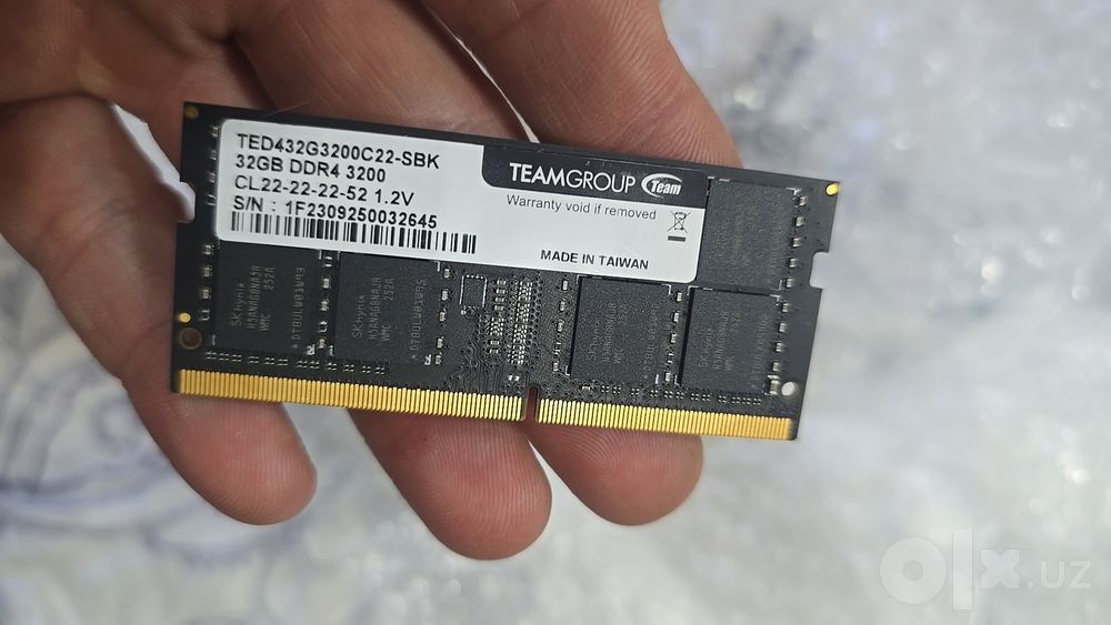 Озу Ddr4 Sodimm 32gb 3200mhz