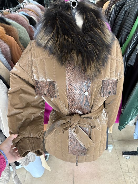 Шушляково яке с естествен косъм