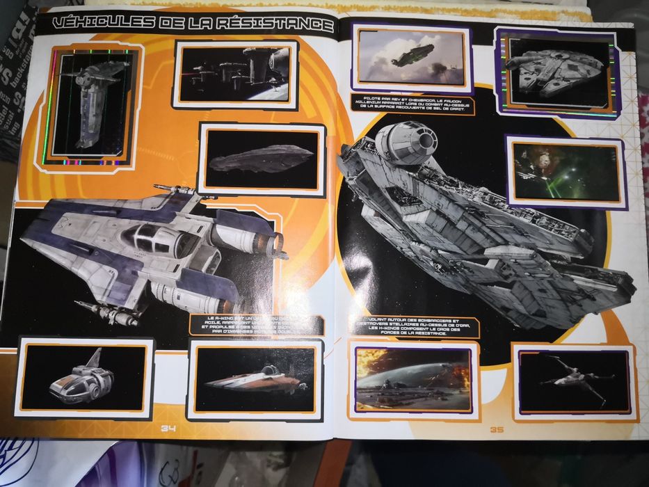 Album Star Wars stickere