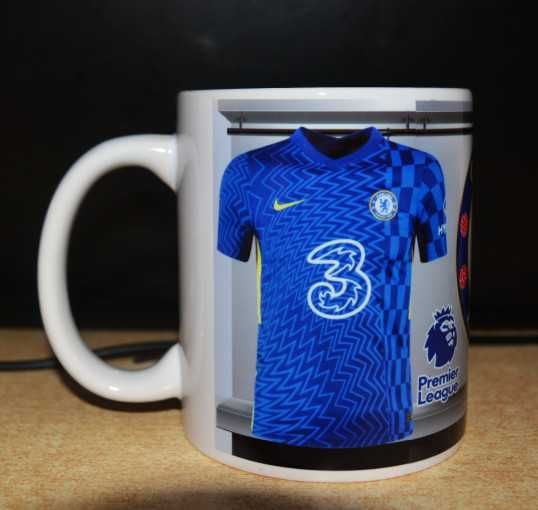 Футболна Фен Чаша на ЧЕЛСИ с име и номер сезон 2025/26!FC CHELSEA!