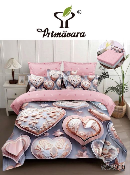 Спално бельо памучни и сатенени