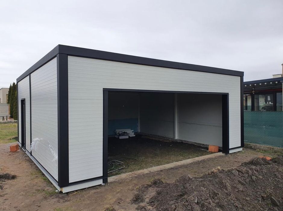 Vând garaje auto pe structura metalica