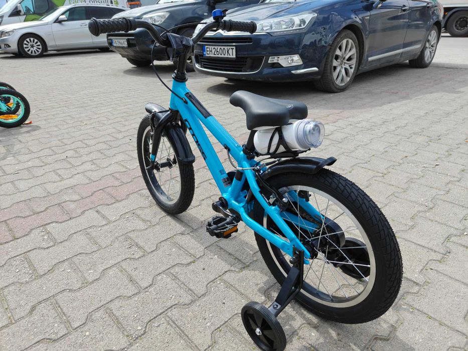CROSS Детски алуминиев велосипед 16" ROCKET син