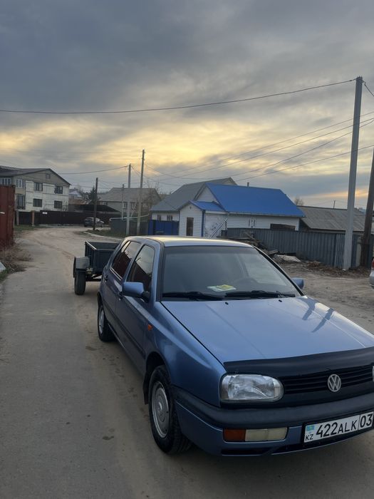 Продам гольф 3 вместе с прицепом