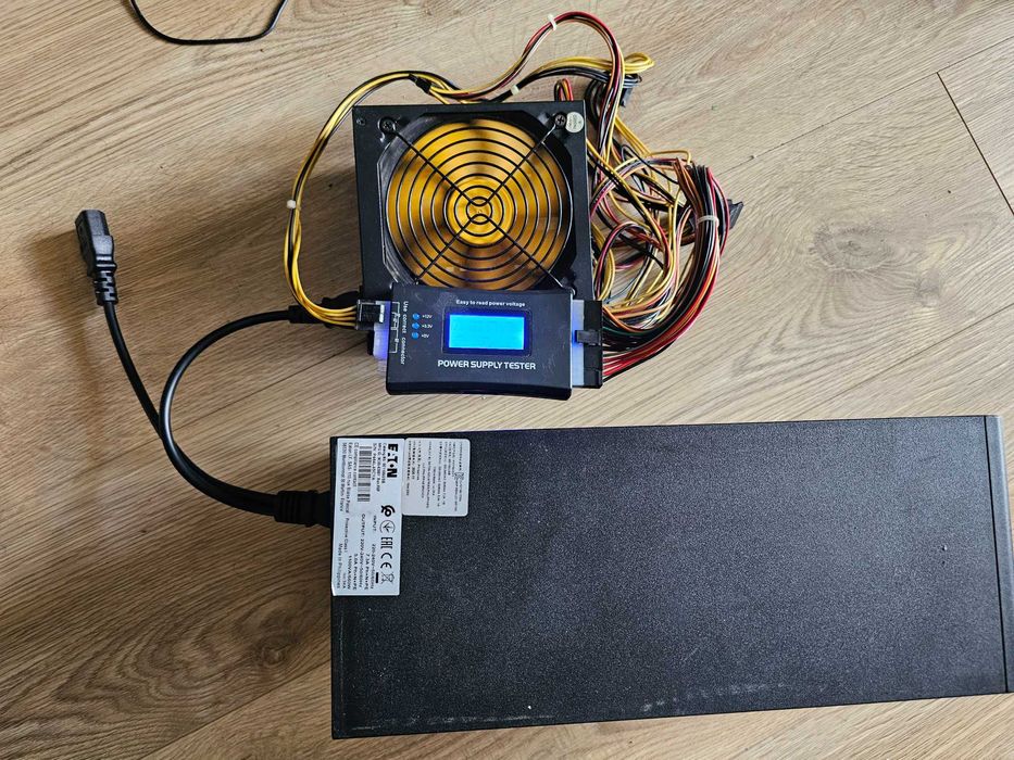 UPS Eaton 5E 1100iUSB (1100VA / 660W) | с 2 акумулатора | 6 броя IEC C13 | Тестван и работещ