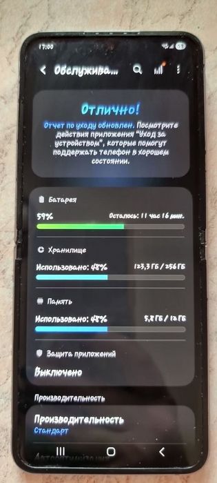 Samsung Flip Z6.