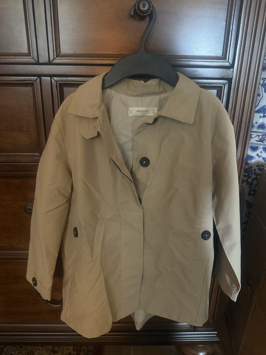 Palton pardesiu trench fetite mango fete copii 7 ani toamna