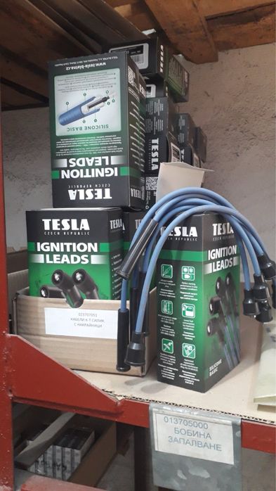 Кабели Силиконови Комплект с Накрайници Уаз