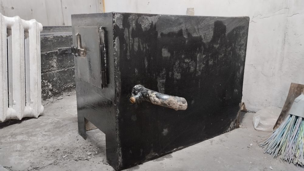 Печка почти как новая