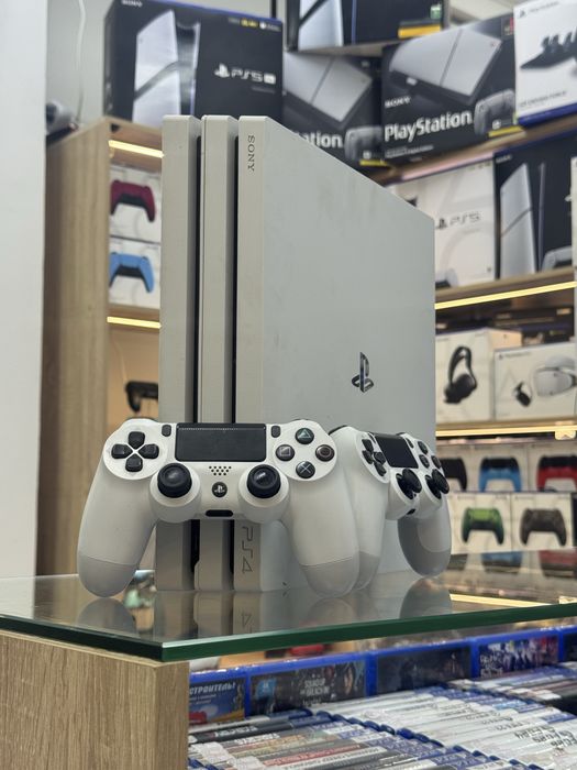 Ps4 pro белый прошитый goldhen