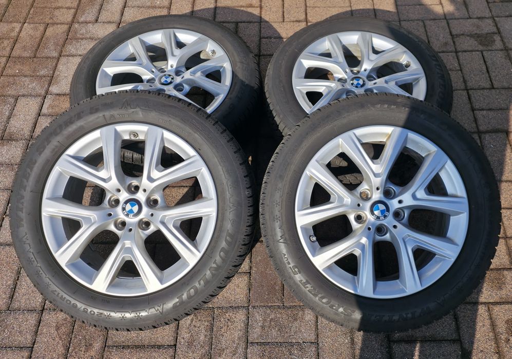 Jante Originale BMW 5x112 + Cauciucuri 205/60r17 *DOT2024 DUNLOP Iarna
