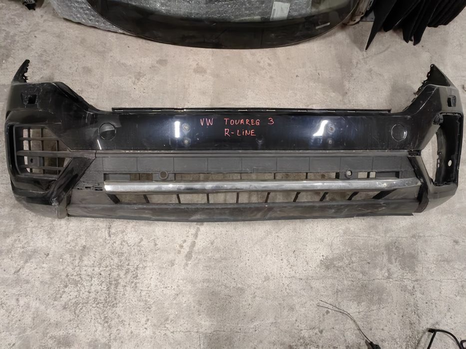 Предна броня VW Touareg 3 R line/ Фолксваген Туарег 3 2019г