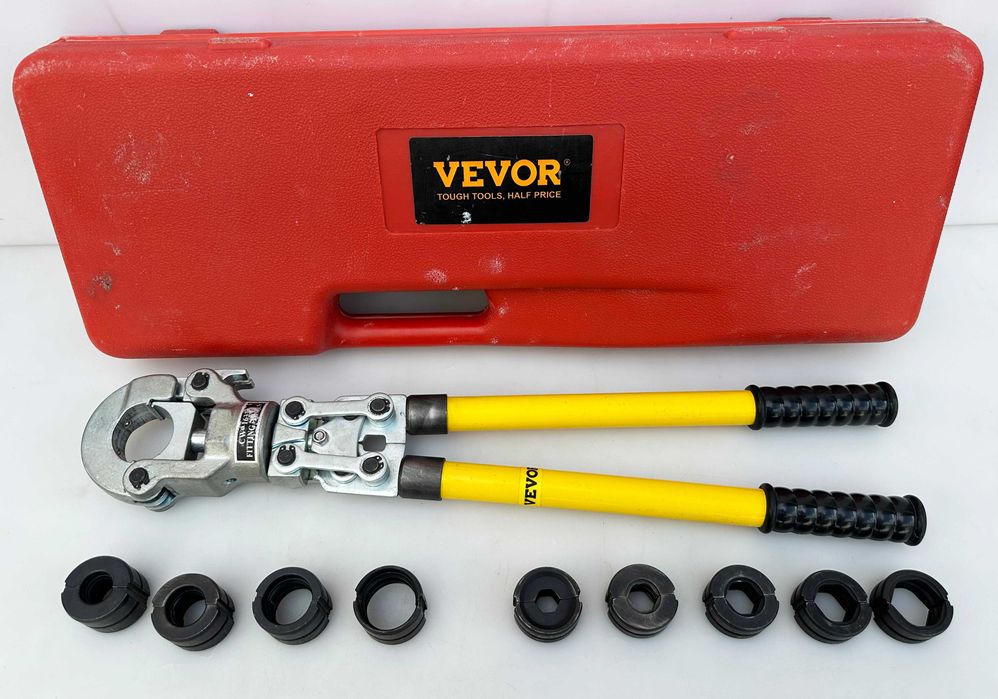 Vevor CW1632 - Ръчна хидравлична преса за тръби TH16-20-26-32 V12-15-18-22-28