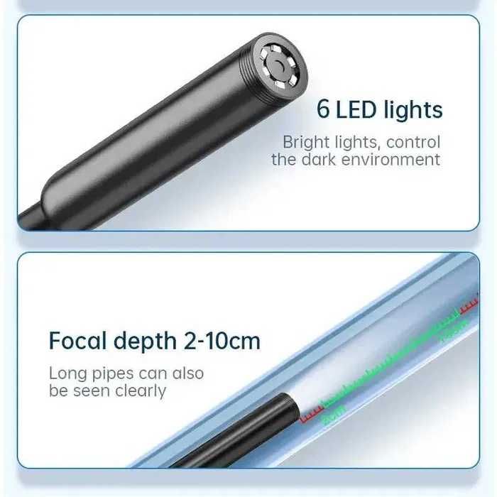 Endoscap camera video la 2m / 10m