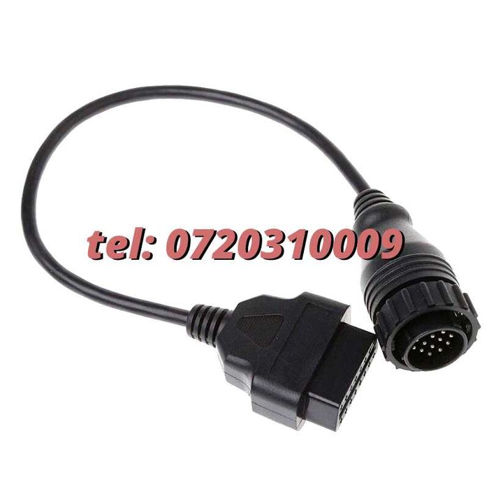 Cablu Adaptor Diagnoza Mercedes Sprinter Vw Lt 14 Pini  Obd2 16 Pin