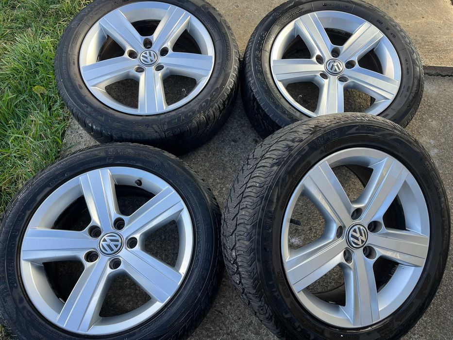 JANTE 16 VW GOLF7 Passat Jetta Touran CADDY Anvelope M+S 205/55/16