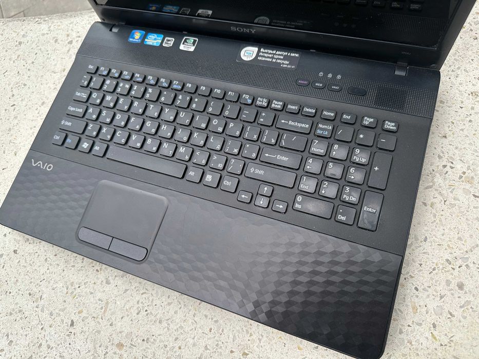 17.3 ноутбук от Sony Vaio на Core i5