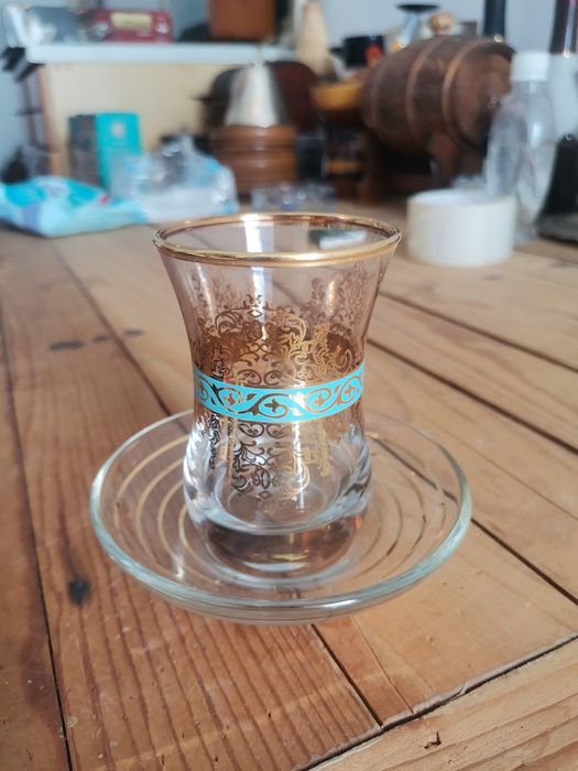 сервиз за чай стъкло