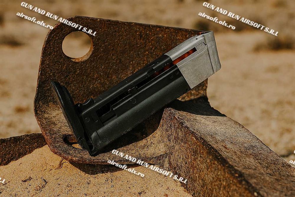 PISTOL PPQ Modificat! (10 Butelii Co2+100 Bile) ~ 20 JOULI++ Gaz Pusca