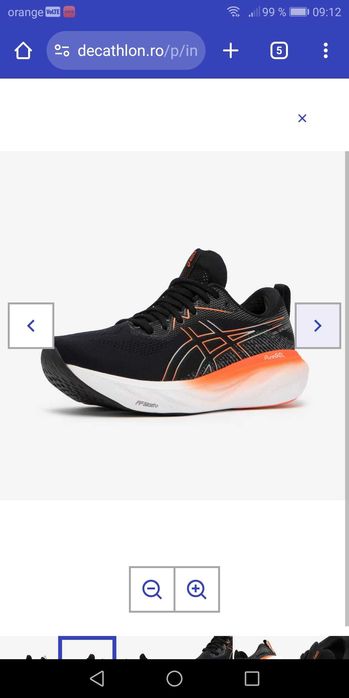 Asics ziruss 8 Nou