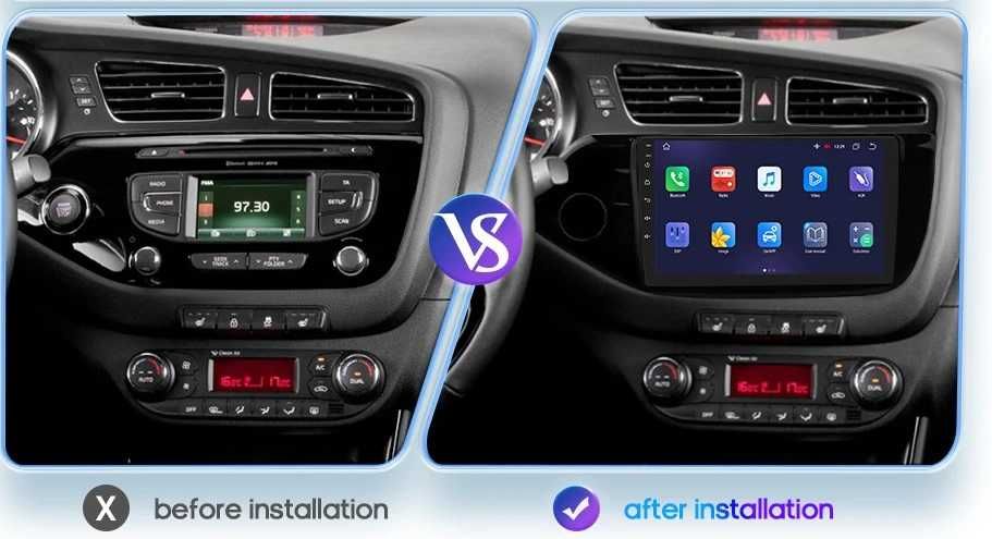 Мултимедия 9" Аndroid 14 за KIA Ceed II JD навигация Carplay GPS RDS
