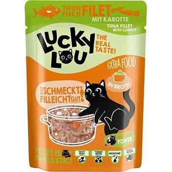 Lucky Lou пауч за котки 70 г – 5 вкуса с риба тон, сьомга и пилешко, без зърно