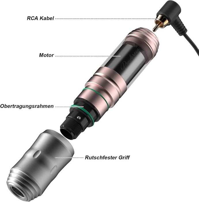 Комплект за татуировки STIGMA за начинаещи, ротационен пистолет за татуировки с комплект мастило