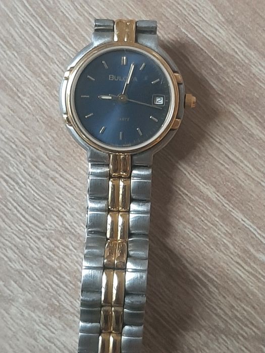 Ceas Bulova Quartz - Two-Tone,  Swiss Made vintage