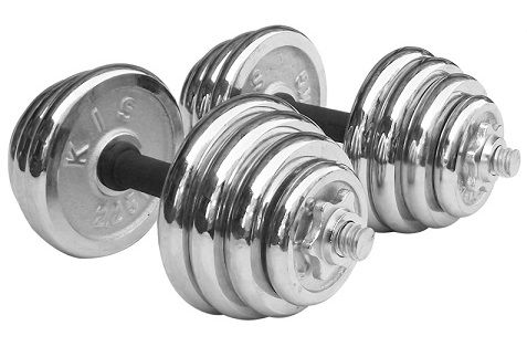 Гантели разборные хром набор в кейсе 20кг