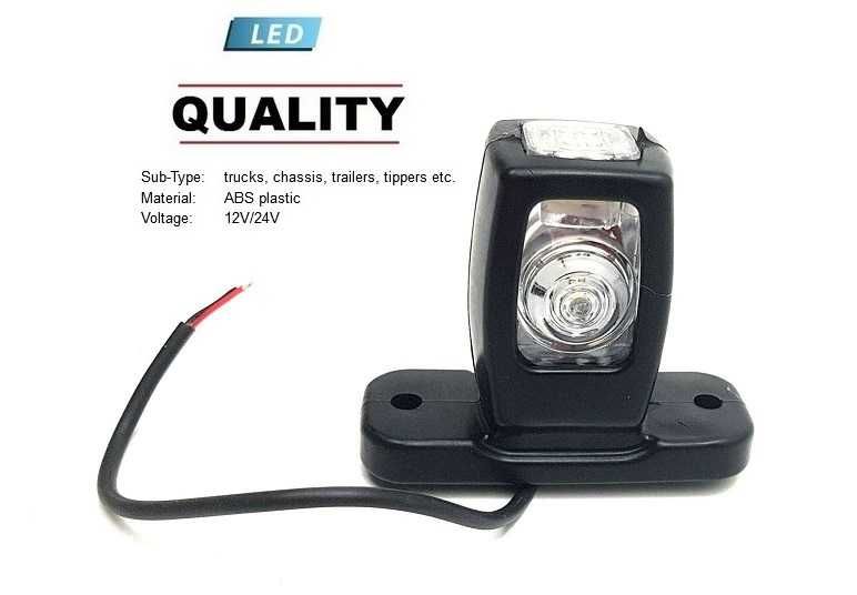 Lampa gabarit Remorca Rulota Camion LED 12V - 24V