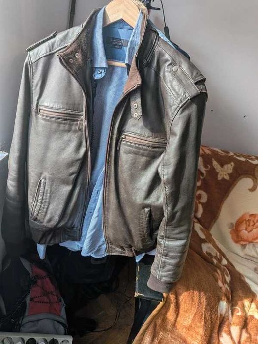 Geacă piele naturală 2XL