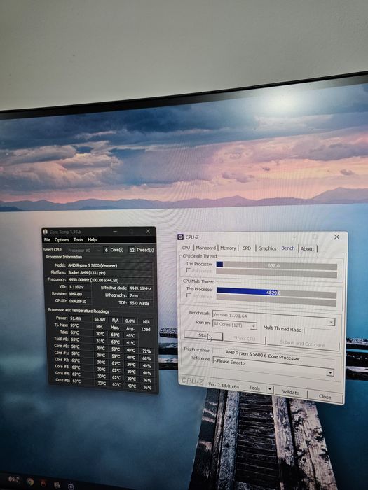 Pc gaming ryzen 5 5600 16gb ddr4 ssd adata u650 240gb rx 580 nitro+