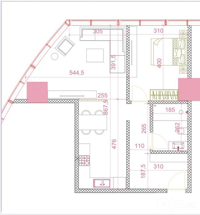 Продается 2/36/50 ЖК PIRAMIT TOWER ул Бобура