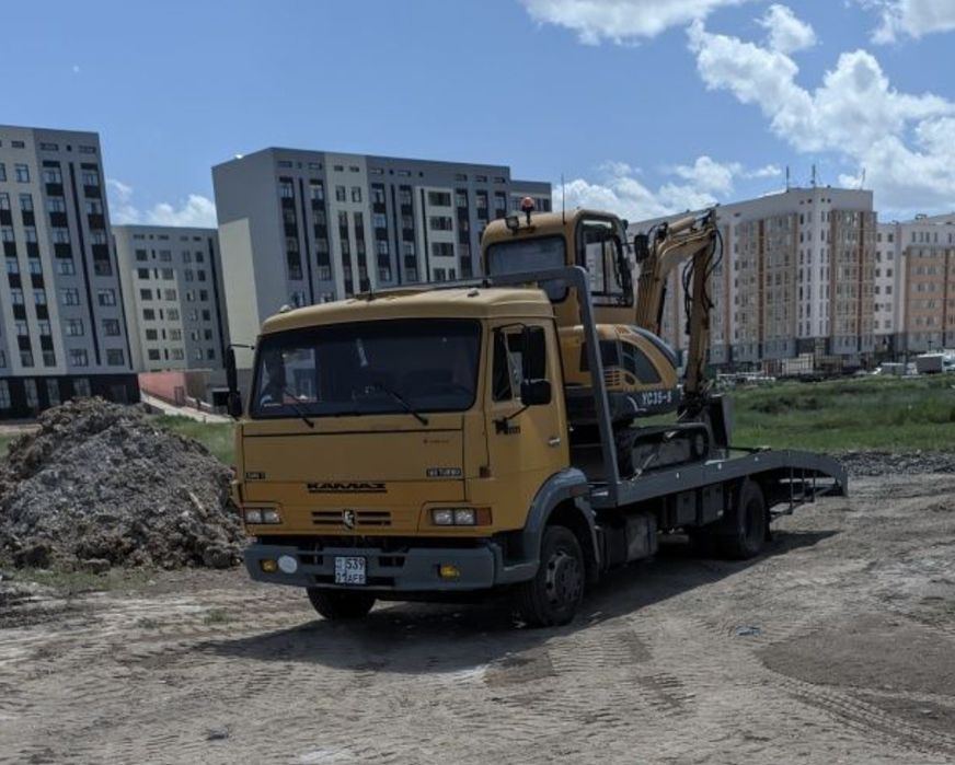 Эвакуатор грузовой до 9 тонн.