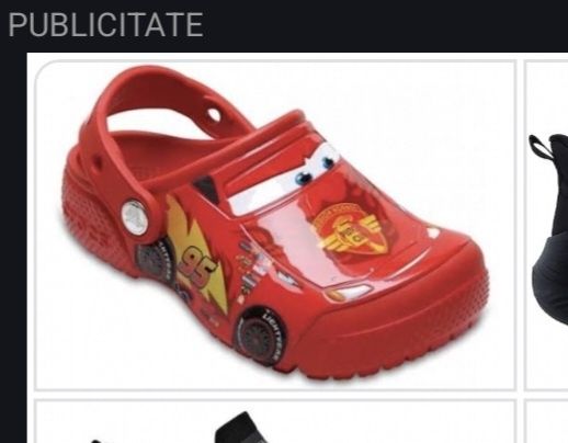Crocs cars saboti
