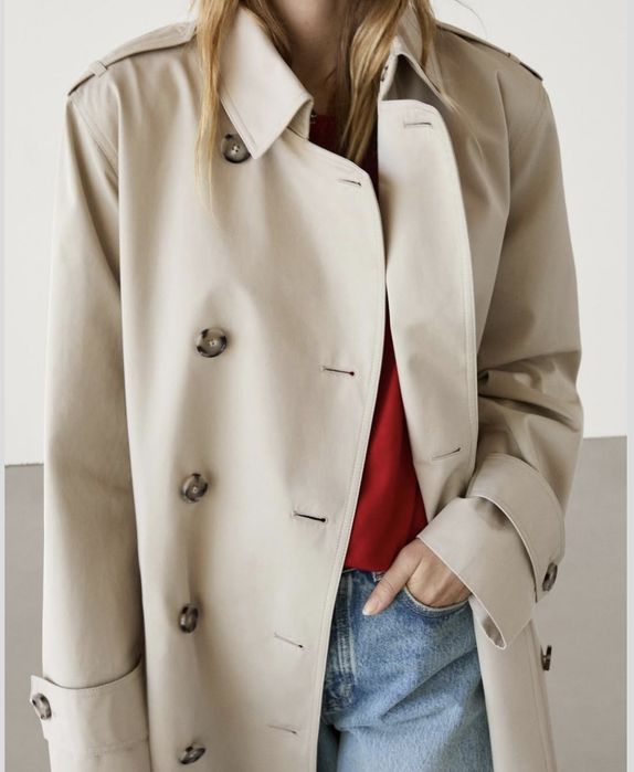 Massimo Dutti   Тренч (тренчкот) женский