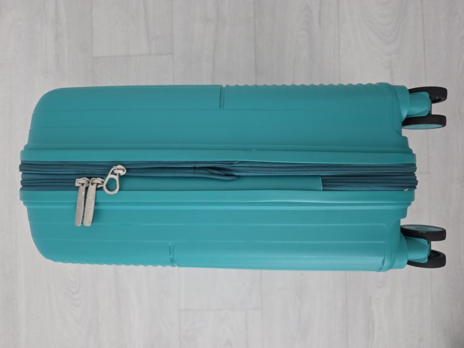 Troler mic de cabina, Wizz Air, Ryanair, Silicon, expandabil +5cm