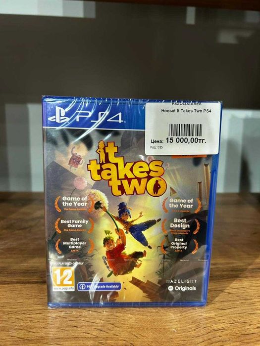 It Takes Two, Split Fiction — диски для PS4 / PS5, оригинальные игры