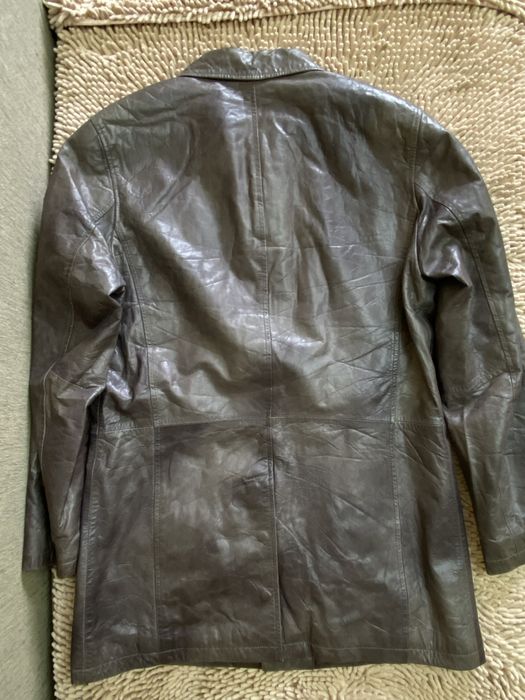 Куртка кожаная мужская