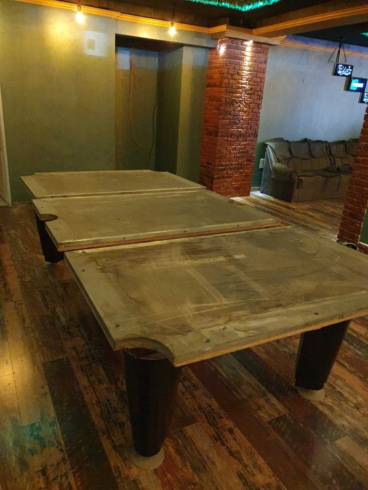 reparatie / schimb postav masa de biliard / echilibrare mese biliard