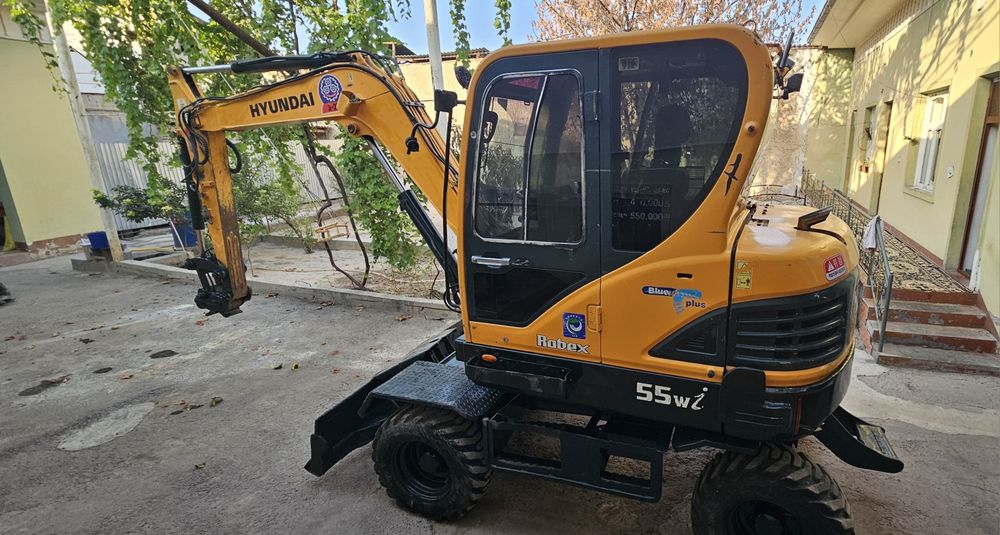 Huyundai 55w mini ekiskavator