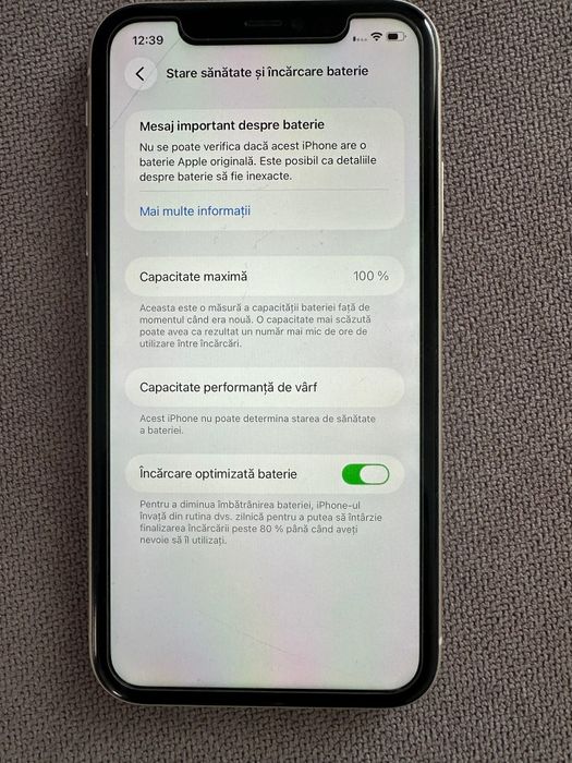 iPhone 11 Alb - 64 GB